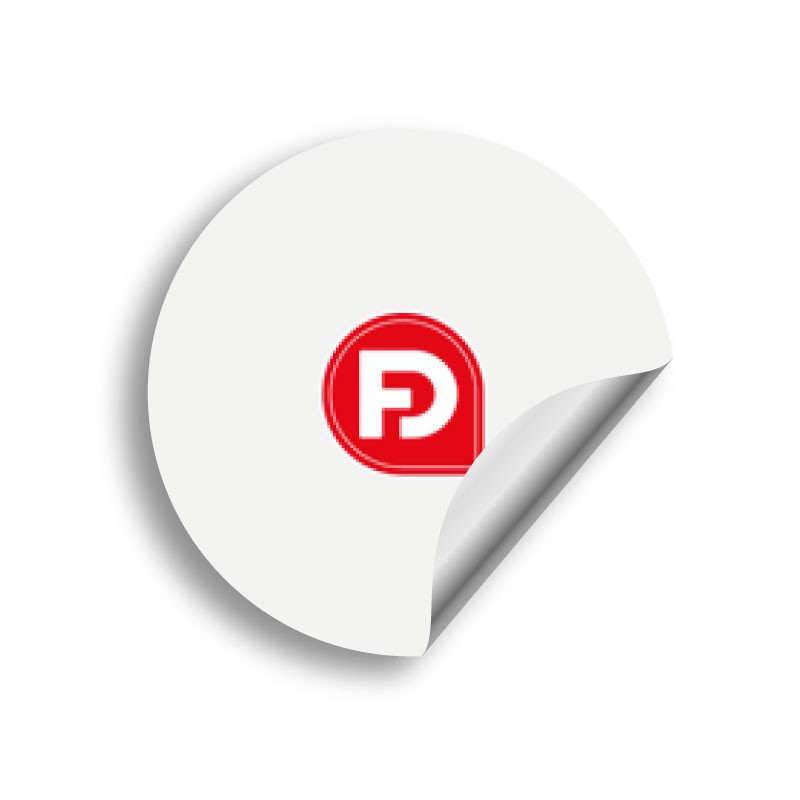 Sticker outdoor rond
